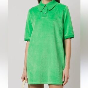 Loulou Studio Vibrant Green Polo Shirt